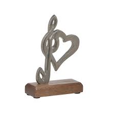 3870357.0137 ДЕКОР НАСТОЛЬНЫЙ MUSIC HEART TO4ROOMS  - Вид №1