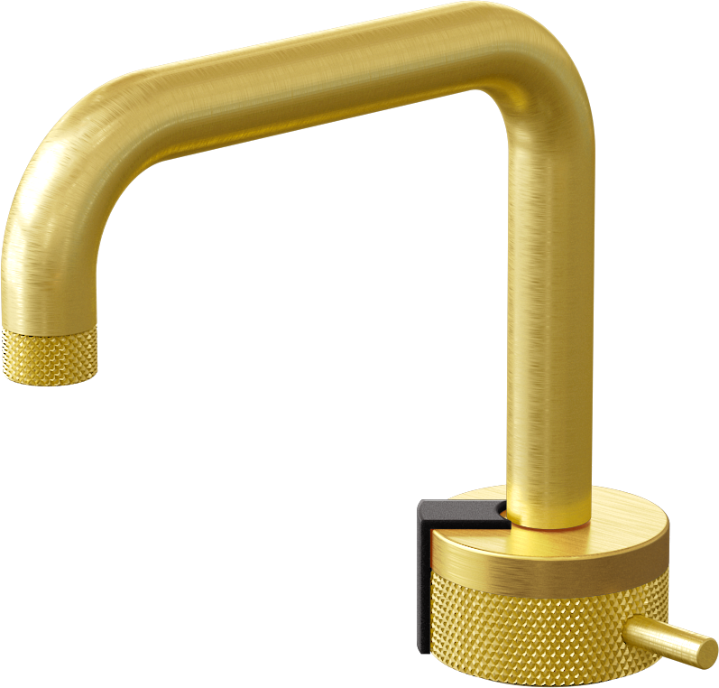 E-11500-R1BAU-L2BK-BB Однорычажный прогрессивный смеситель для раковины - излив 15,3см GRAFF MOD+