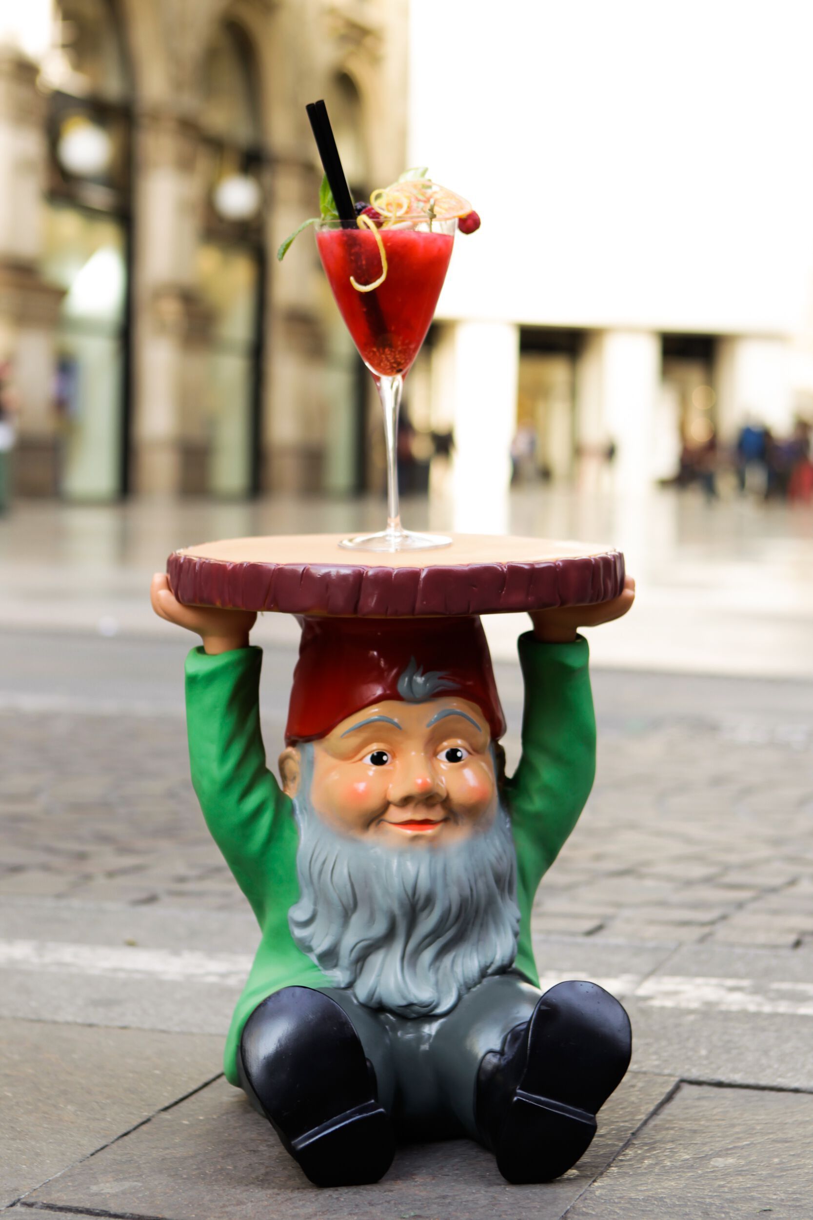 Круглый стол для сада из инженерного пластика Kartell ATTILA ARCH-00116598 - Вид №8