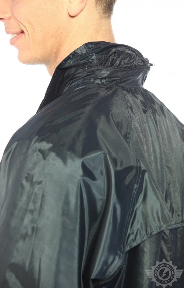 5041820 Плащ Альбатрос влагозащитный ЛАЙТ М синий  Непромокаемая спецодежда  размер L  - Вид №9