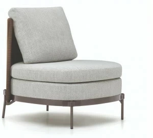 Minotti Садовое кресло из ткани Tape cord outdoor