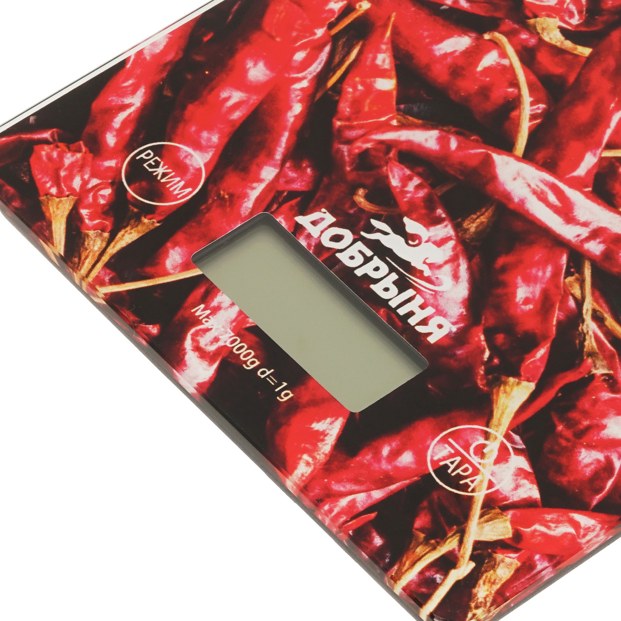 9071884 Кухонные весы Добрыня DO-3011P красный STDN-0007099 - Вид №2