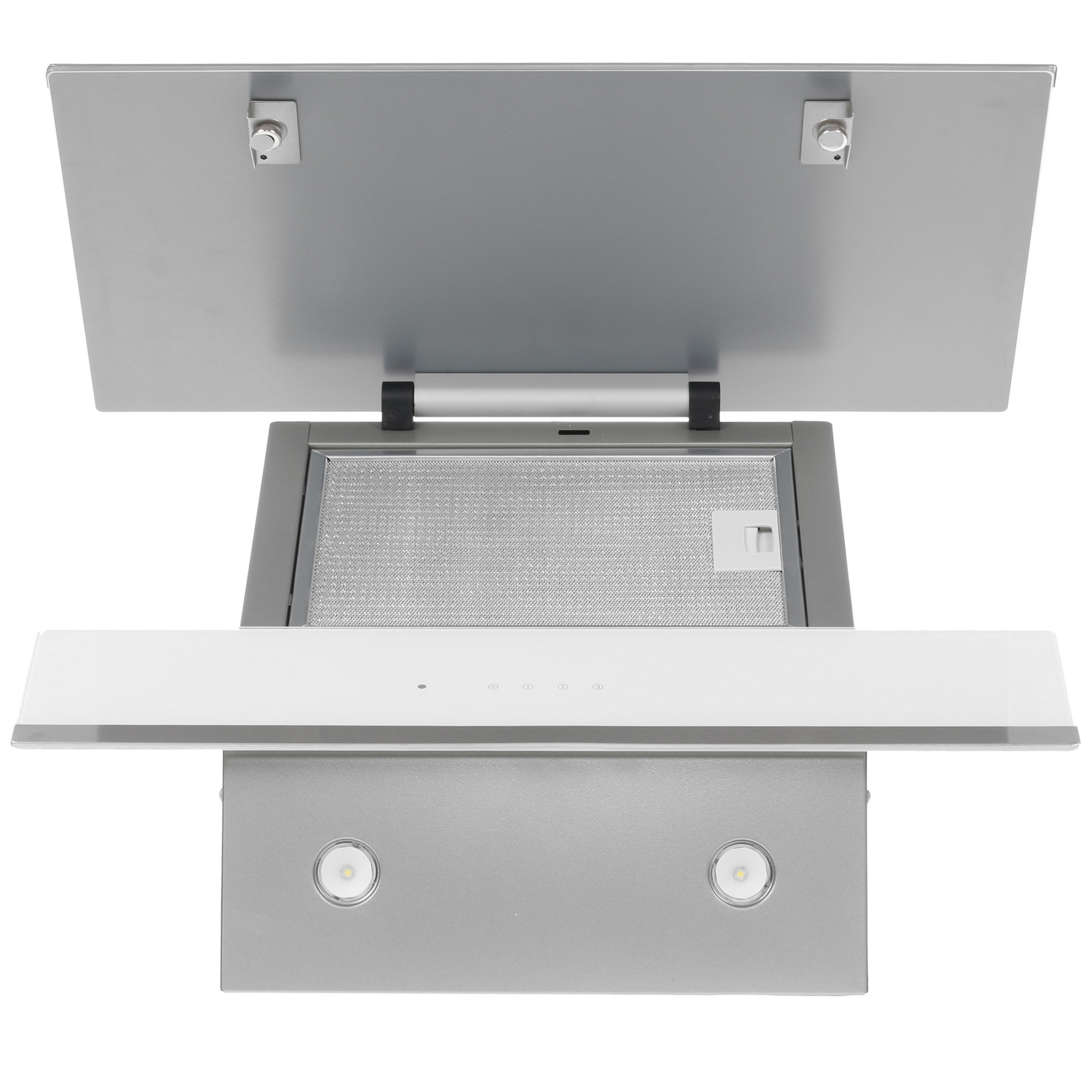 1115552 Вытяжка наклонная Simfer 8668SM белый STDN-0122564 - Вид №7