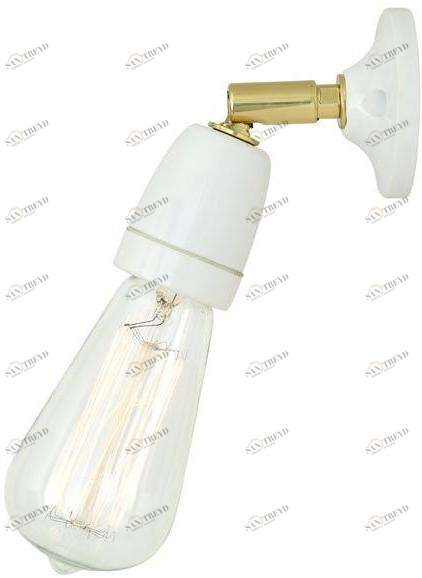 Mullan Lighting Настенный светильник из латуни Caltra Mlwl380 