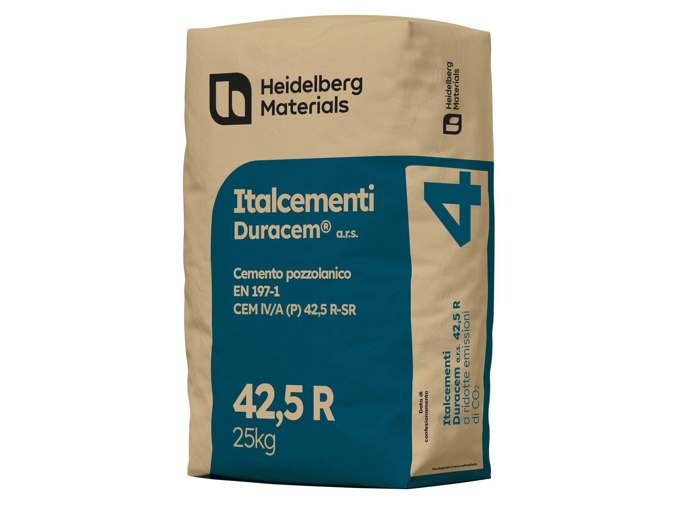 Пуццолановый цемент Heidelberg Materials DURACEM® 42,5 ARCH-00047774 - Вид №1