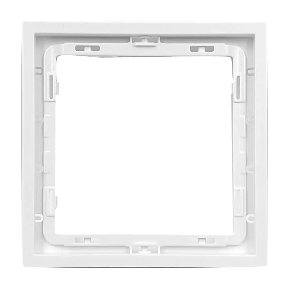 Рамка для розеток MIRKL Grace 1 пост белая 89393859 STLM-1438408