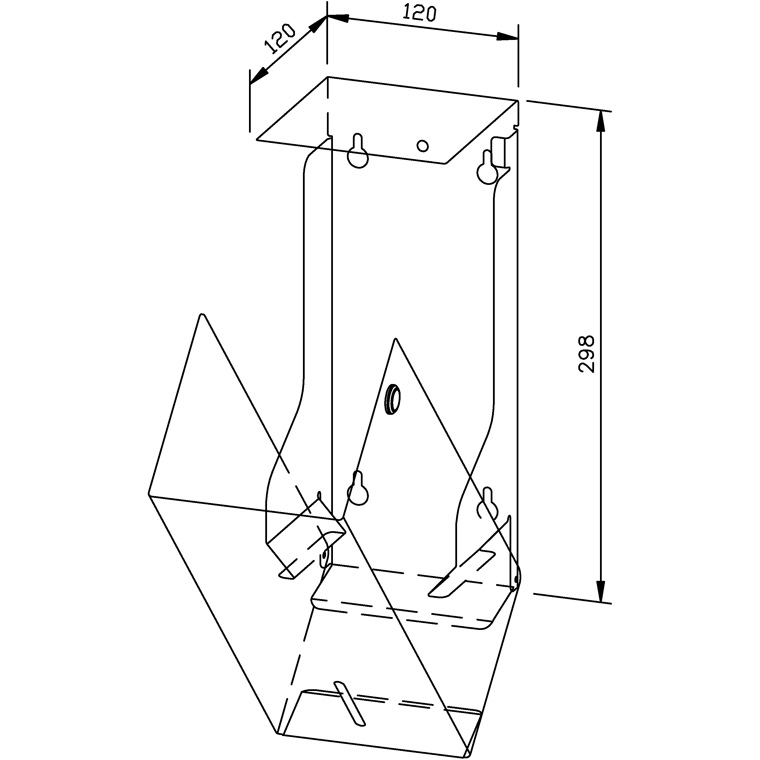 731200 Диспенсер для туалетной бумаги WP169 WAGNER_EWAR A-LINE Wagner Ewar  - Вид №1
