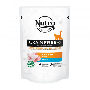 ПР0059472 Корм для котят Курица пауч 70г NUTRO
