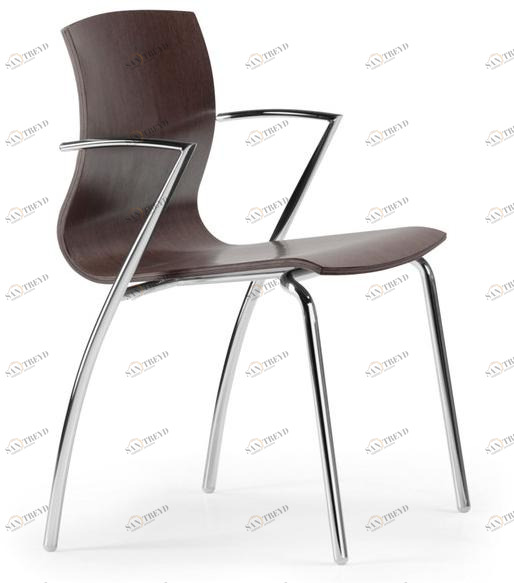 TALIN Стул из фанеры с подлокотниками Webwood sun-id-1368463