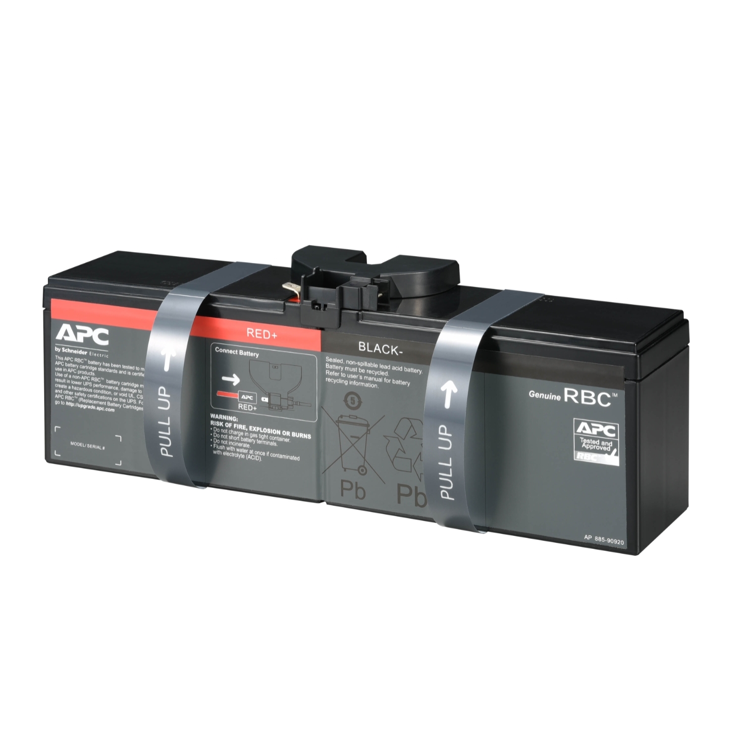 APCRBC163 Сменный батарейный картридж APC №163 со сроком гарантии 2 года Schneider Electric 