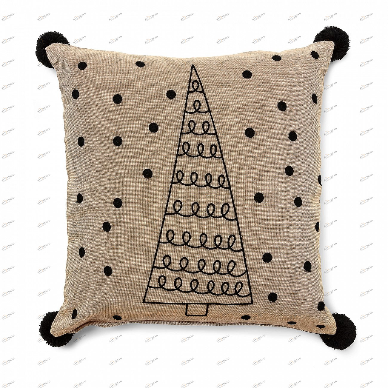 Чехол на подушку Nicar 45x45 с принтом AA3217J35 от La Forma LA FORMA РИСУНОК, РАСТЕНИЯ 298840 Разноцветный 