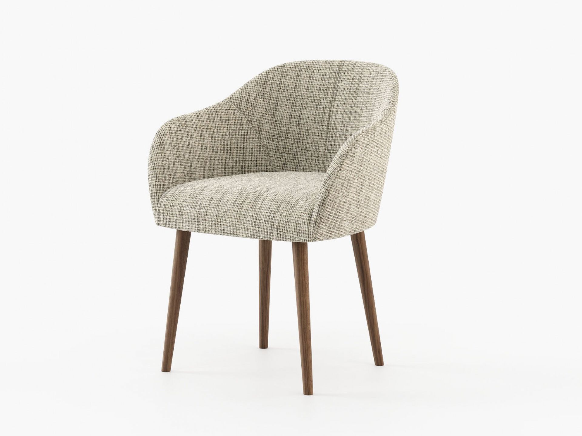 Бархатный стул с подлокотниками Laskasas ARCH-00081929 - Вид №4