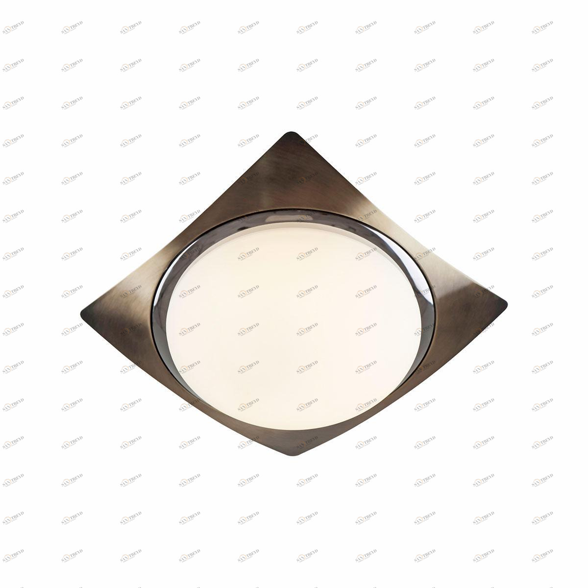 Потолочный светильник IDLamp Alessa 370/15PF-Oldbronze IDLAMP ALESSA 204523 Белый;бронза 