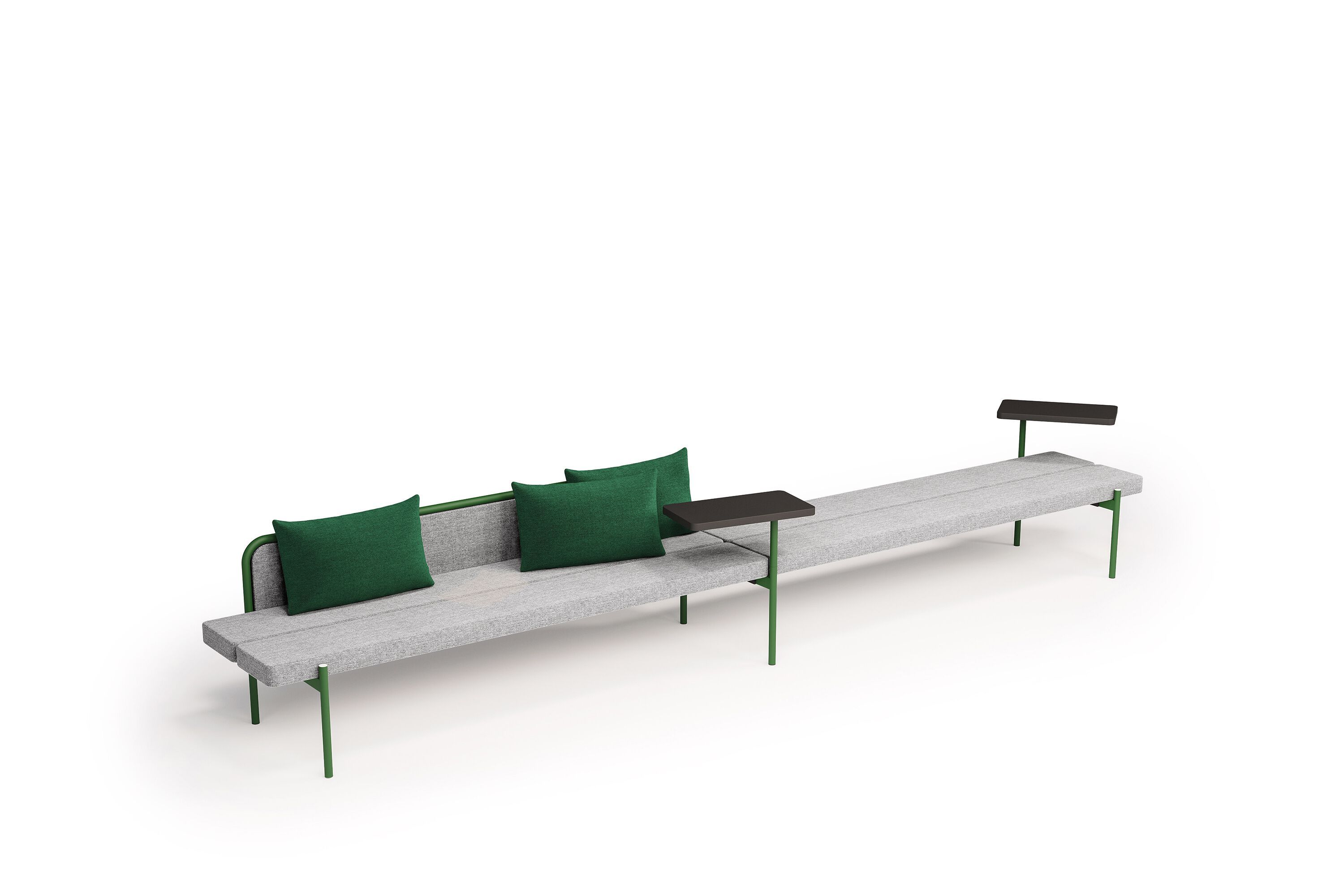 Модульная мягкая скамейка из ткани Established&Sons Island ARCH-00100058 - Вид №1