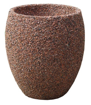 11473 ПРИЗМА, вазон бетонный цветочный LAB.Space  - Вид №2