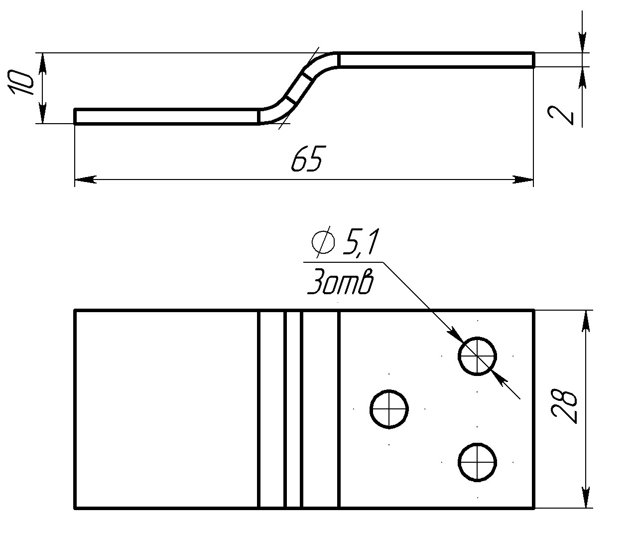 ПЕТРОТЕХ Крепеж для ванн и душевых поддонов 65х28 мм, 4 шт 13280611 STLM-0002980 - Вид №3