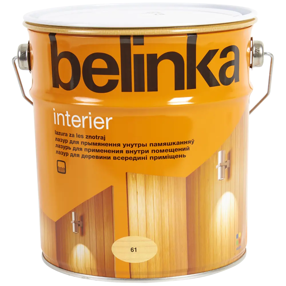 Покрытие защитно-декоративное для дерева Belinka Interier цвет прозрачный 2.5 л STLM-2191719