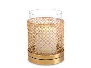 Подсвечник из ротанга