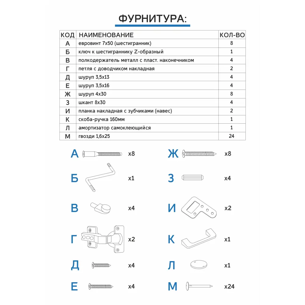 Шкаф навесной Парма 50x67.6x29 см ЛДСП цвет светло-серый Santreyd STLM-2171329 - Вид №8