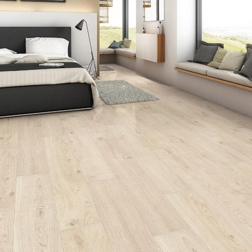 Пробка Haro Arteo XL design Портленд Белый Структур Дуб (Гладкая) 1235х195 мм 1000900151 - Вид №1