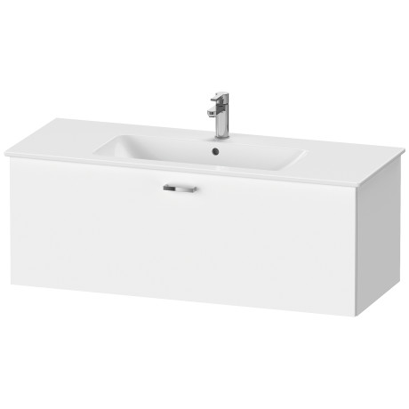 XB603304949 XBase Тумбочка подвесная Графит матовый, декор Duravit  - Вид №2
