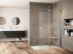 Стеклянная душевая кабина