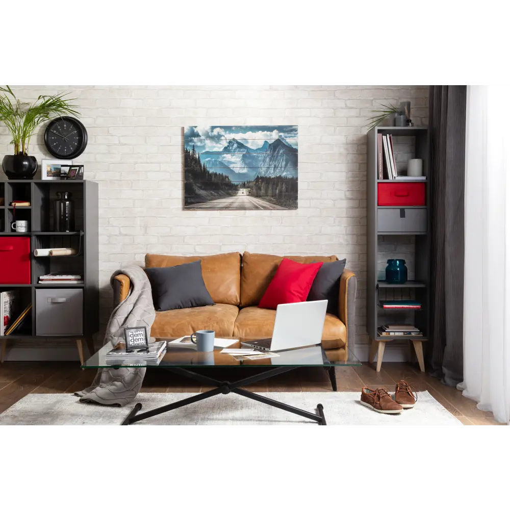 Картина на досках Горы 60x80 см 82138106 STLM-2045047 Santreyd  - Вид №4
