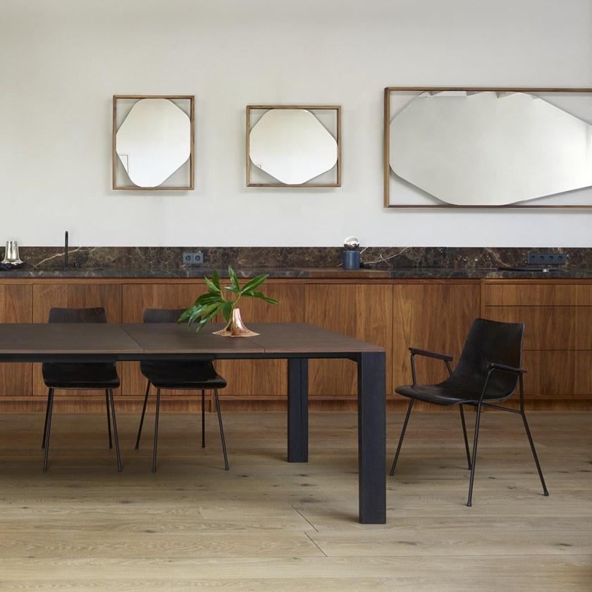 Ligne Roset Деревянное зеркало с рамой для входа  11250680/81/90/91  - Вид №3