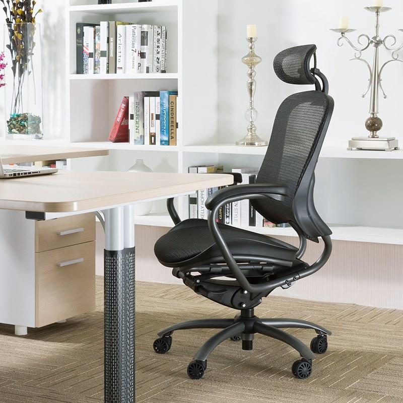 UE Chairs Офисный стул из 5-спицевой сетки с подголовником sun-id-1364513 - Вид №3