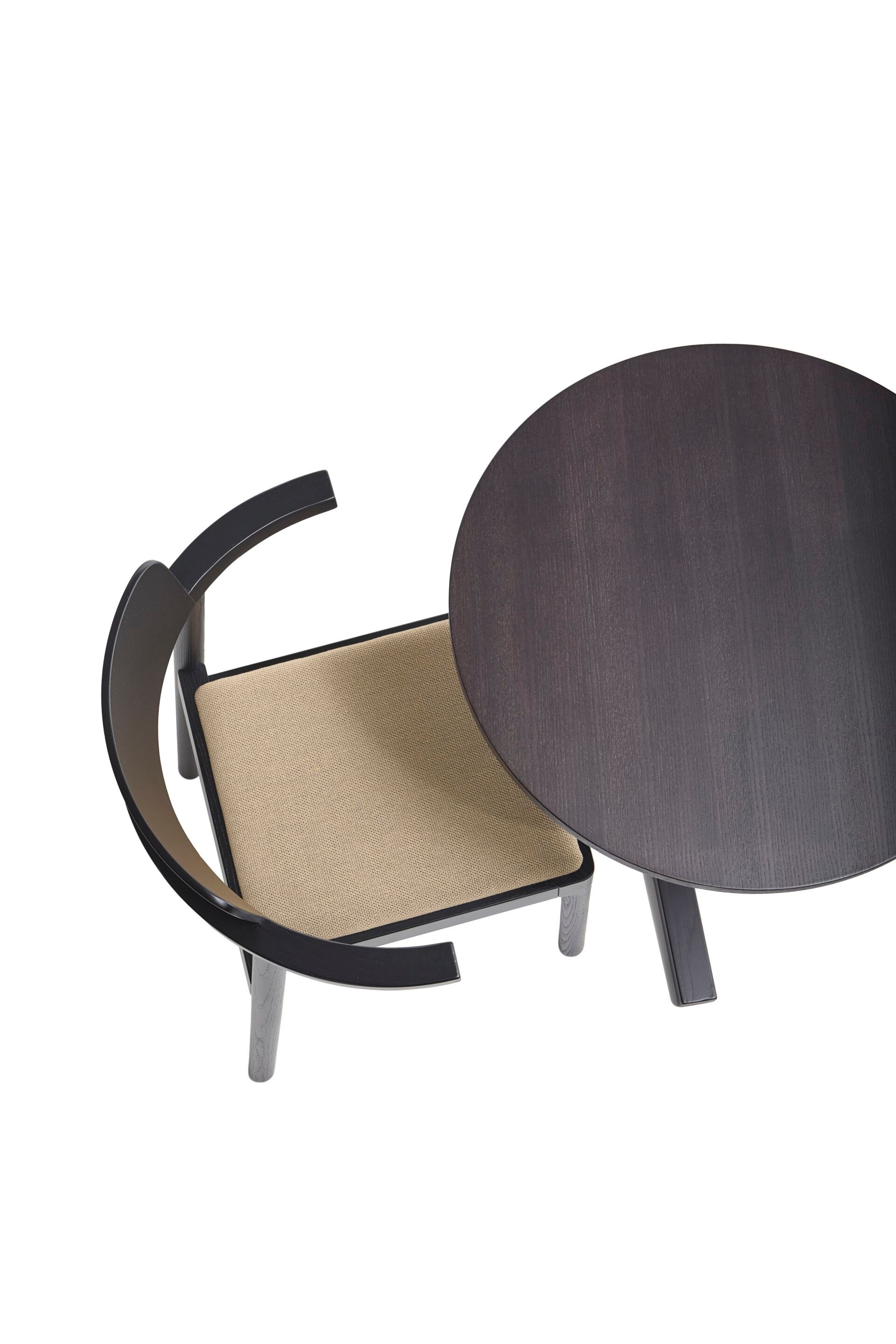 Мягкий стул из ясеня с подлокотниками Zilio A&C аромат ARCH-00101836 - Вид №26