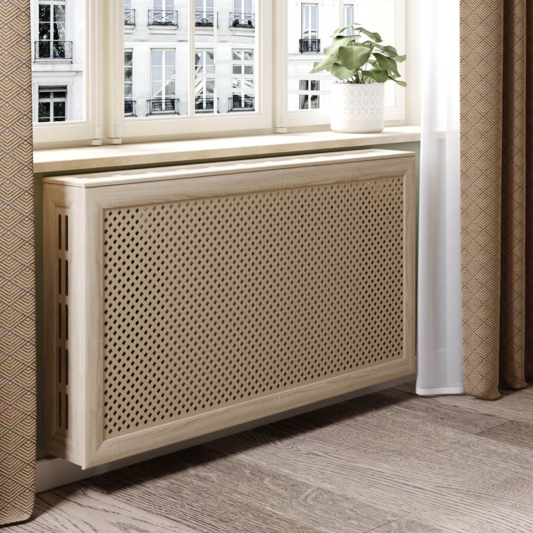 Экран для радиатора 120х60 см Глория дуб сонома STELLA STSR-1090 Standart - Вид №1