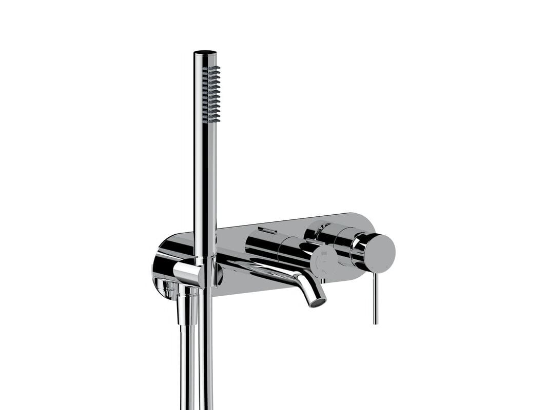 Смеситель для ванны из хромированной латуни с ручным душем Ercos Viktor ARCH-00047980