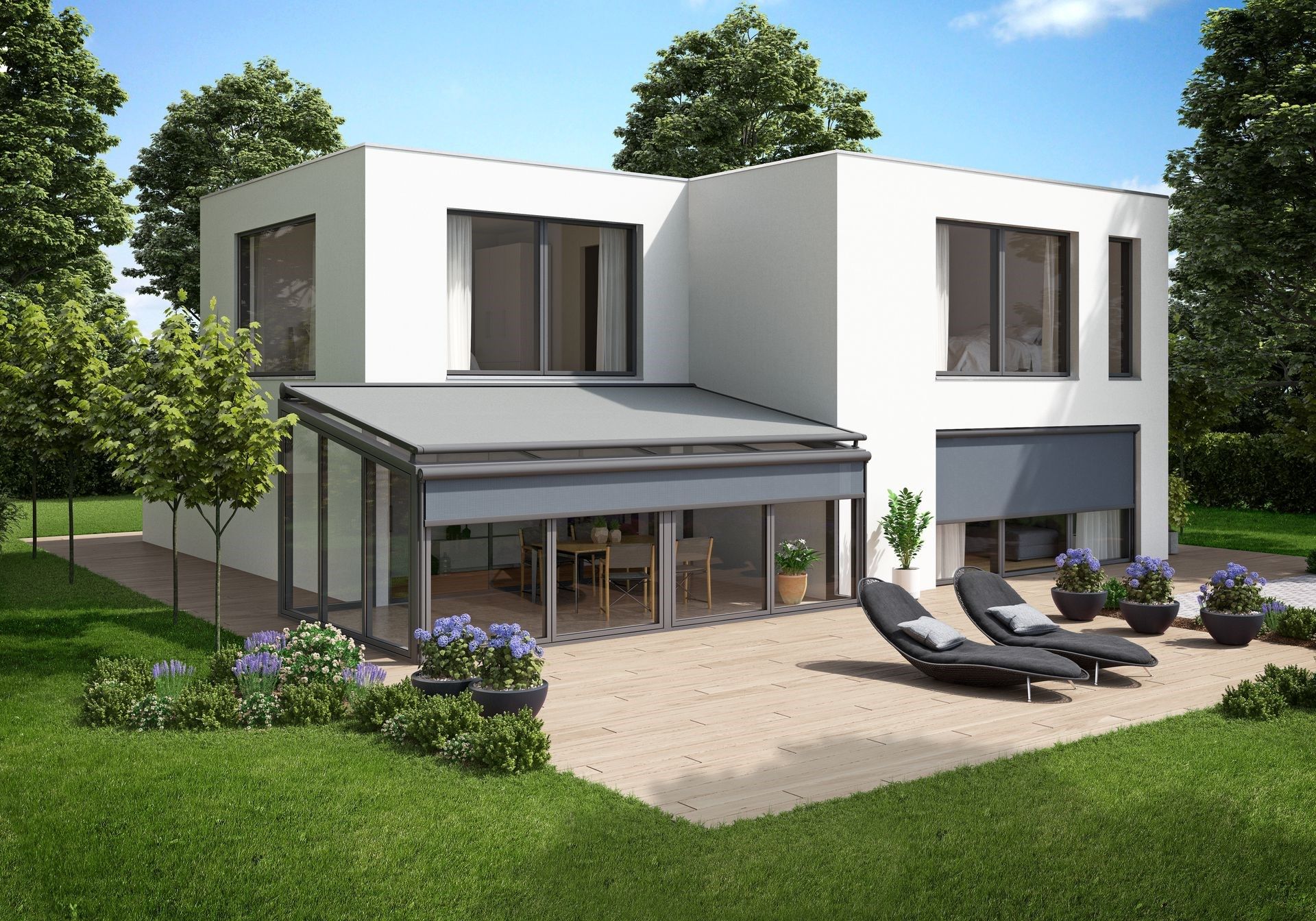 Тент с боковыми направляющими markilux MARKILUX 8800 ARCH-00018127 - Вид №1