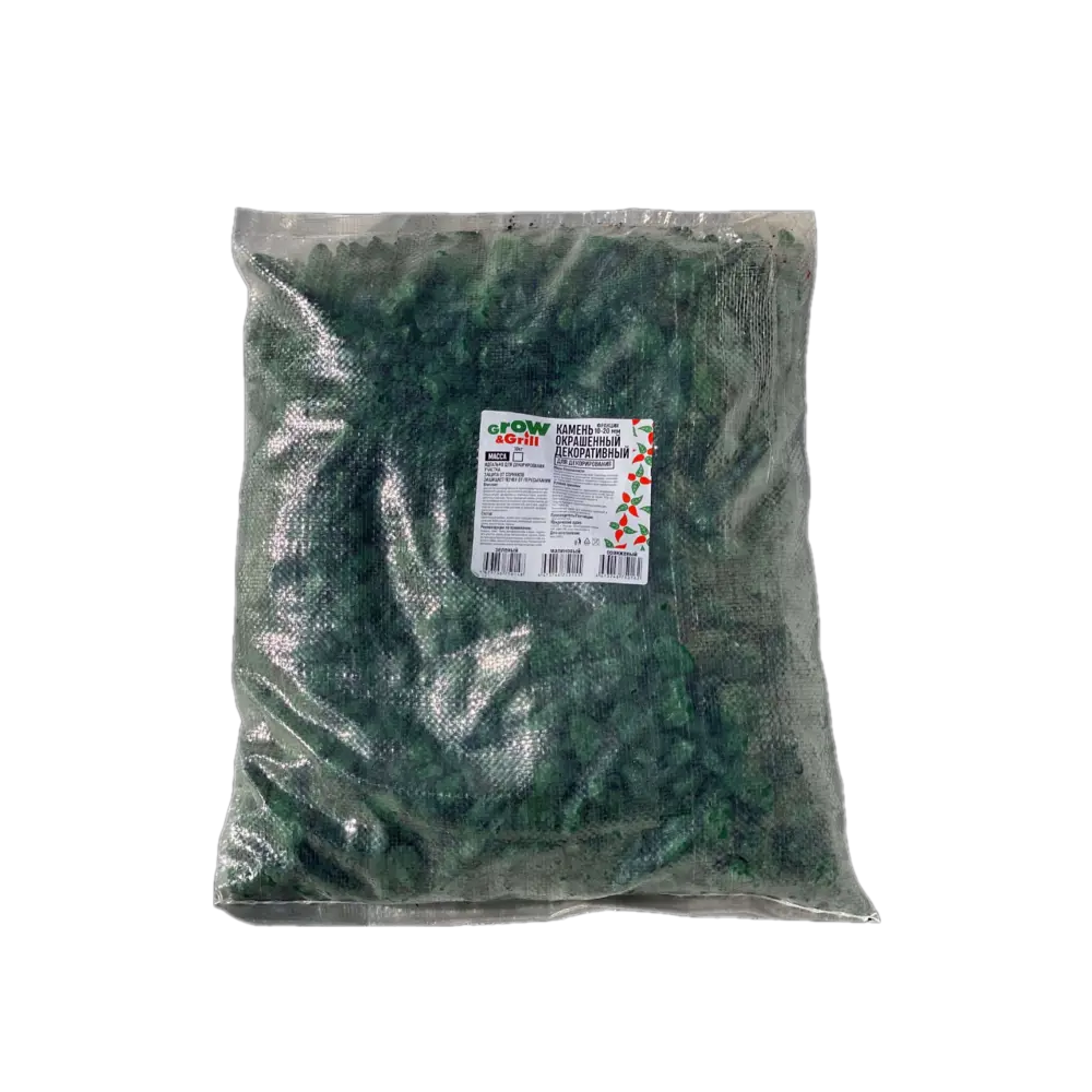 Santreyd Камень декоративный зеленый для ландшафтного дизайна 10 кг 87655100 STLM-0074593