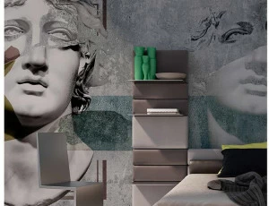 YO2 Виниловые обои с рисунком Torso figures