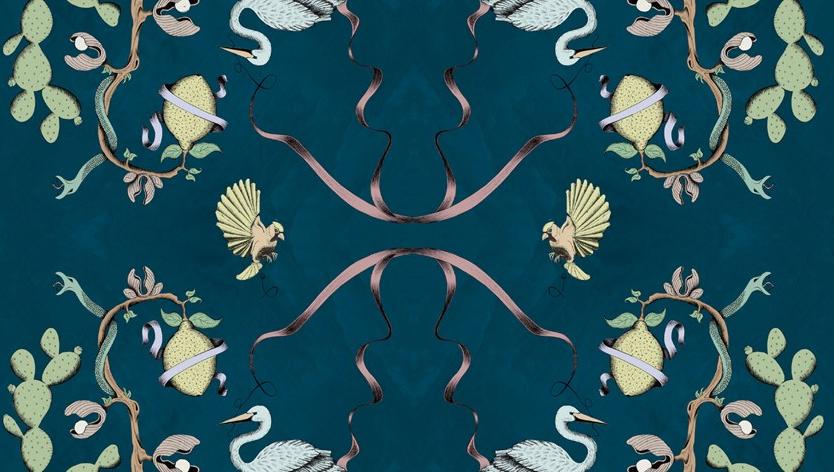 Baboon Огнеупорные виниловые обои Pattern sun-id-1384213 - Вид №3