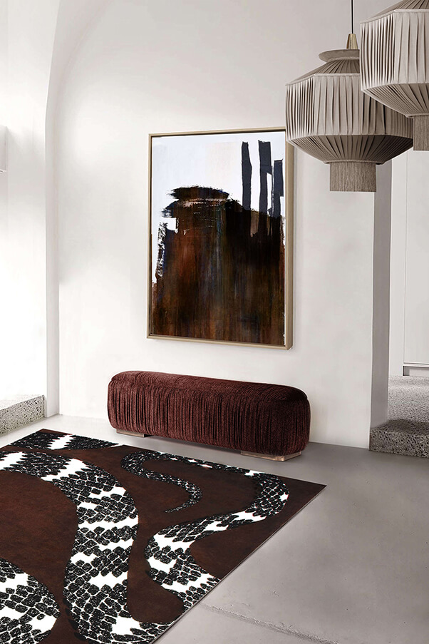 Змея 8 коврик RUG'SOCIETY Botanical 152_475 - Вид №6