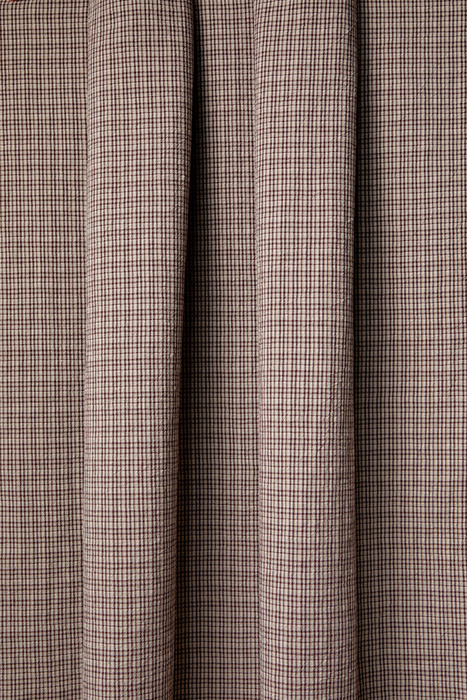 Хлопчатобумажная ткань в клетку для штор LELIEVRE Quenin-Belle Époque ARCH-00078409 - Вид №1