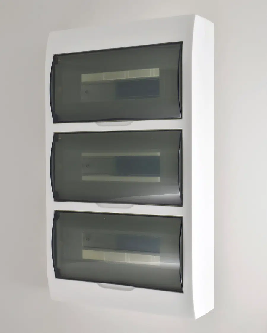 LUXRAY Бокс для наружной установки, ЩРН-П-36, с прозрачной крышкой, 36-и модульных устройств LEZARD 731-2000-036 - Вид №5