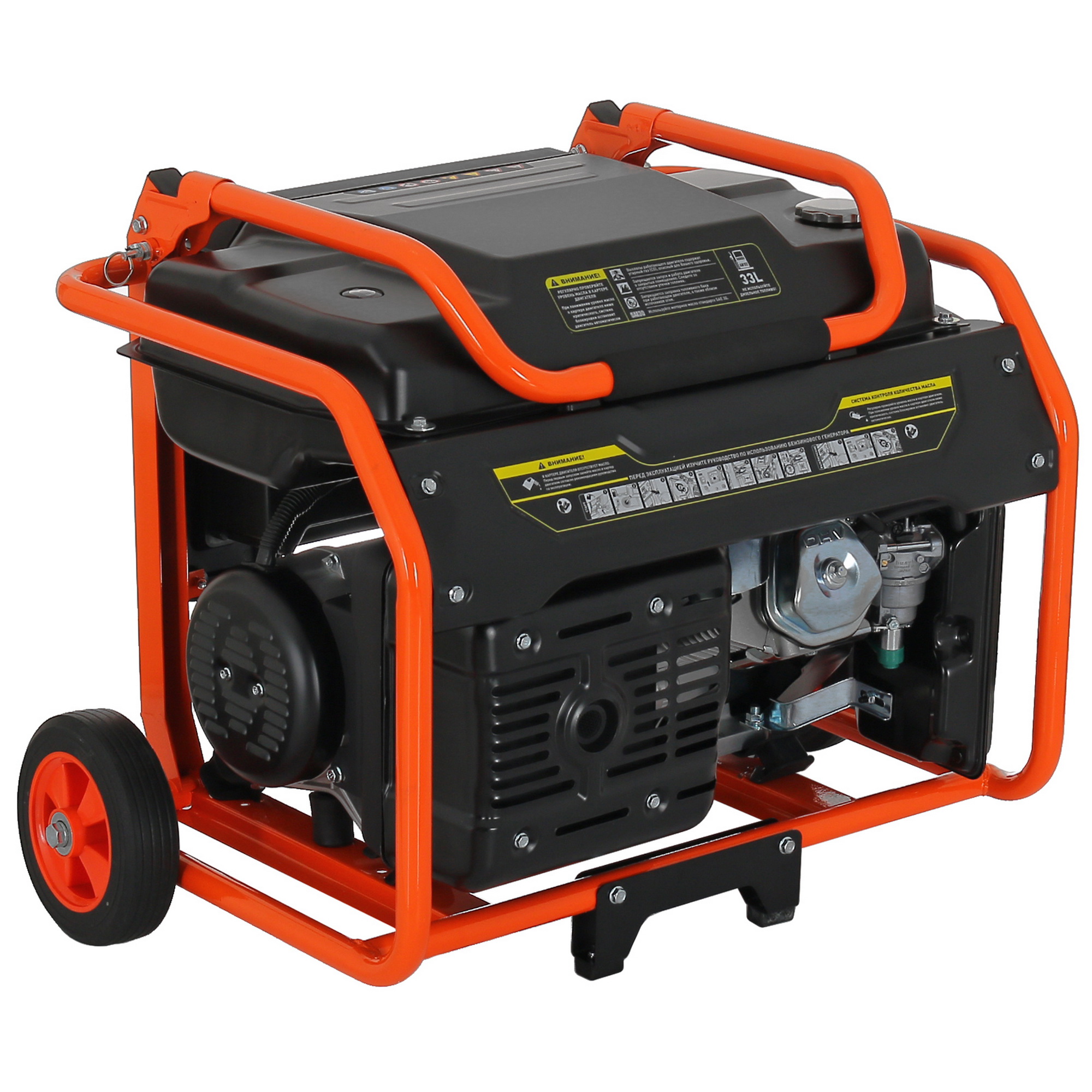 Электрогенератор   бензиновый Carver PPG-8000ЕM 9100269 STDN-0035172 - Вид №2