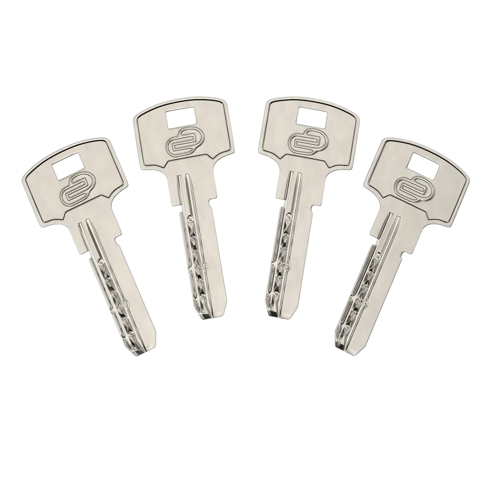 Цилиндр Standers TTAL1-3535NBGD, 35x35 мм, ключ/вертушка, цвет латунь STLM-2078621 - Вид №2