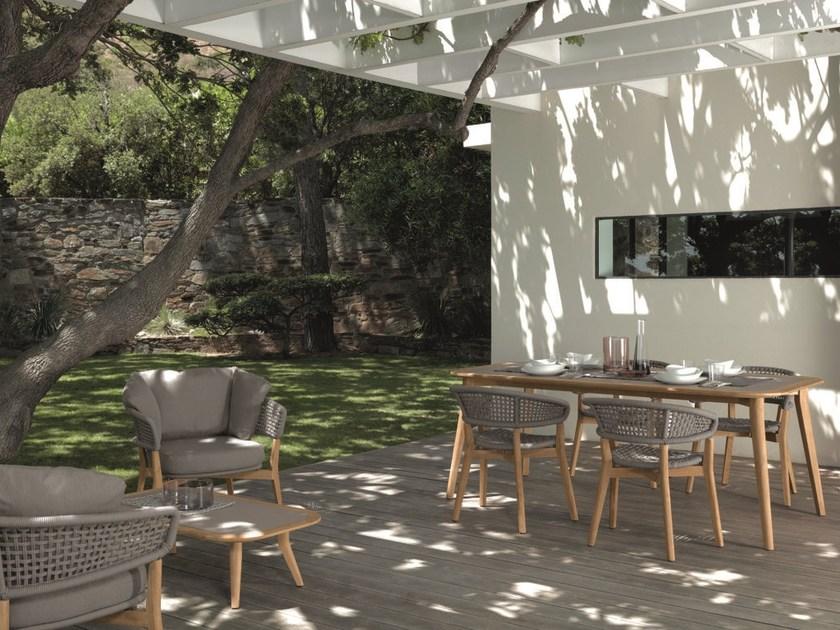 Talenti Прямоугольный садовый стол из hpl Moon teak Montektp200 / 260 - Вид №3