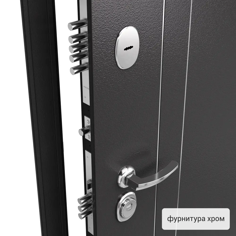 Дверь металлическая Контрол Танганика, 960 мм, левая, цвет орех TOREX STLM-2178714 - Вид №10