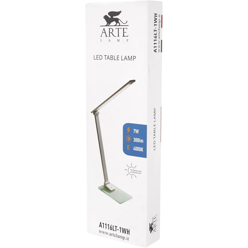 Лампа настольная светодиодная «Gloss» 7 Вт, цвет белый 81967206 STLM-2099451 Arte Lamp  - Вид №6