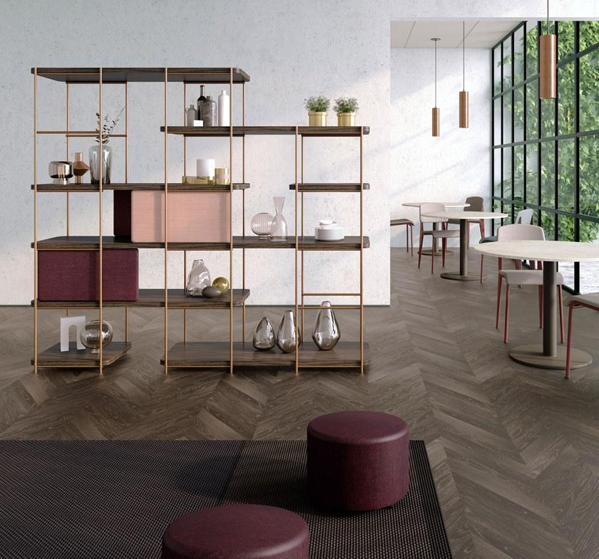 Momocca Модульный книжный шкаф-разделитель Julia Je08 - Вид №2