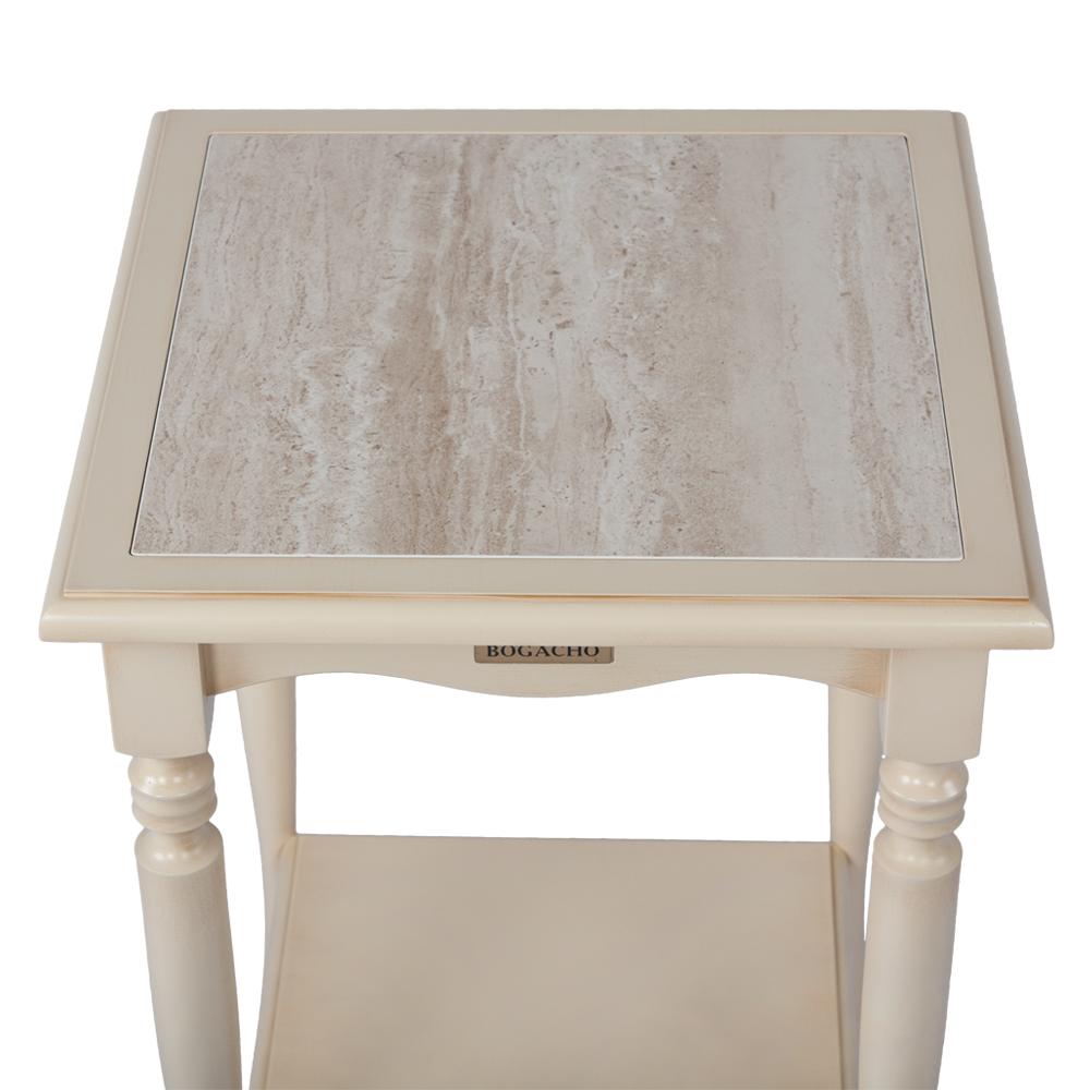 16001 Стол Оникс 1 Айвори BOGACHO 4627138230657 - Вид №4