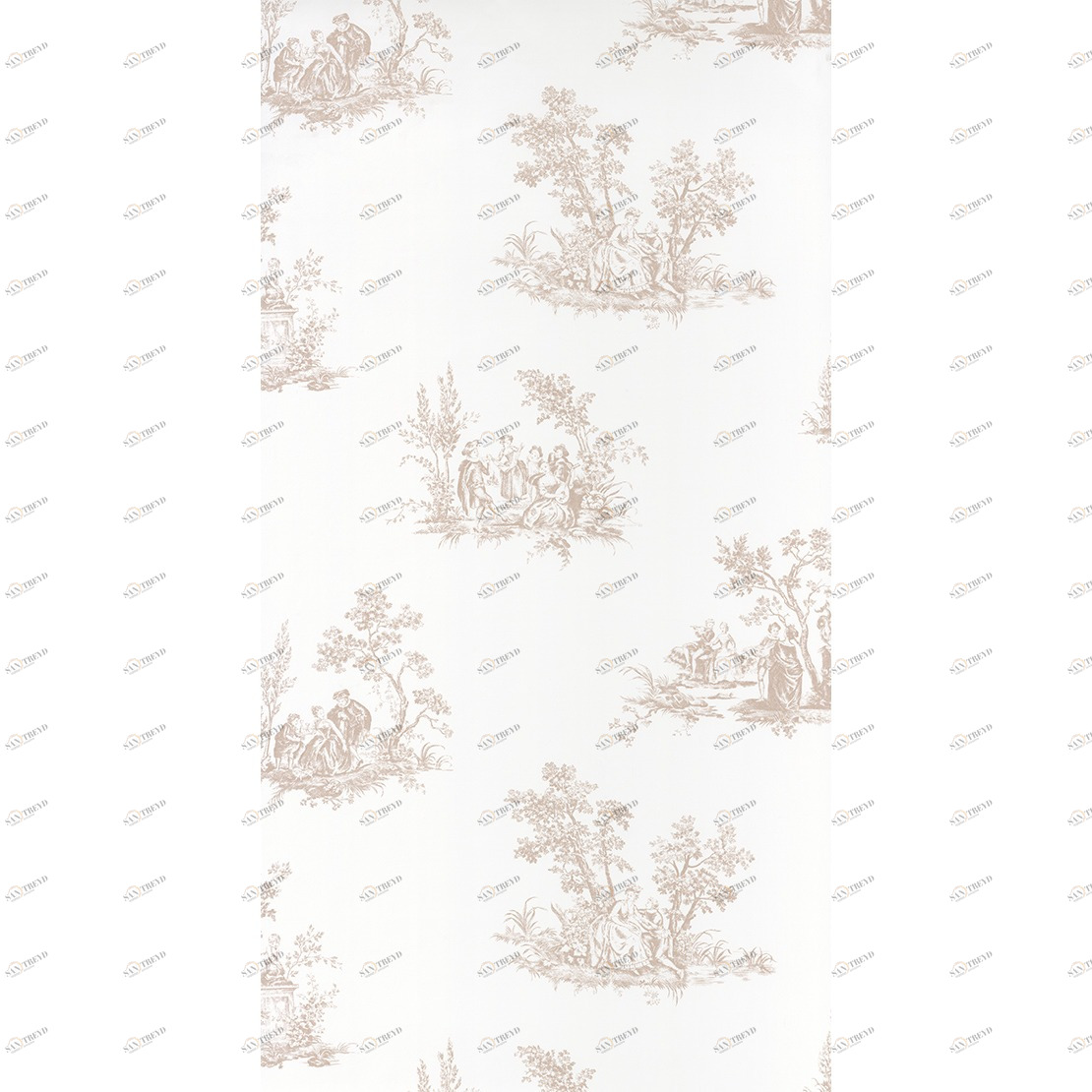 Рулон обоев FONTAINEBLEAU FONT81511103. Основа нетканый материал Casadeco