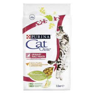 Т0056510 Корм для кошек для здоровья мочевыводящих путей, домашняя птица, сух. 1,5 кг Cat Chow