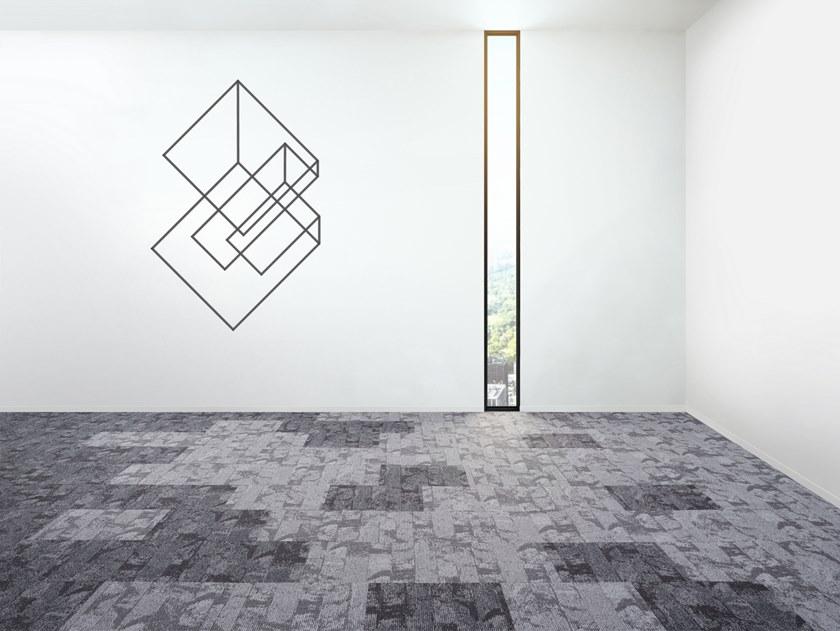 LIUNI Ковер из синтетического материала с плиткой sun-id-1345392 - Вид №1