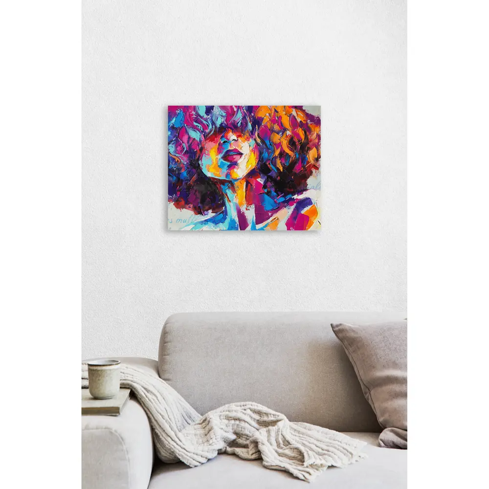 Картина на холсте Постер-лайн Девушка (мазки) 40x50 см STLM-2117759 - Вид №1